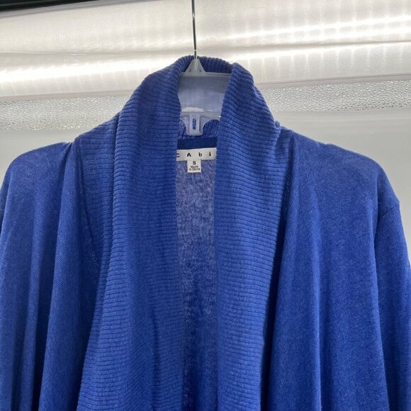 Cabi Women's Open Front Cardigan 3/4 Sleeve Blue Size Small - Picture 2 of 9